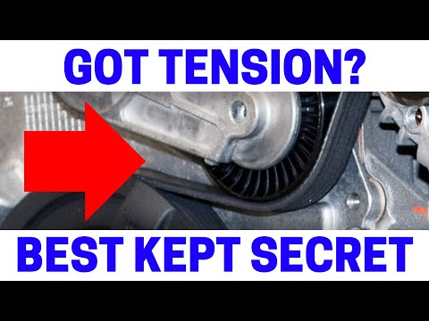 How To Check & Adjust Serpentine Drive Belt Tension On Your Car
