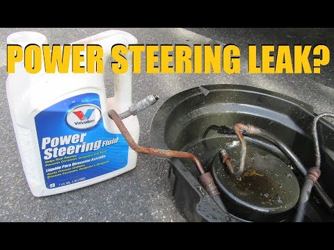 Tips for replacing power steering line and fixing leaks