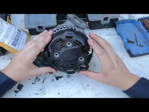 How To Replace Alternator Brushes and Voltage Regulator on a Denso Alternator
