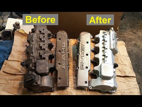 Cleaning & Restoring Engine Parts - Valve Covers and Intake