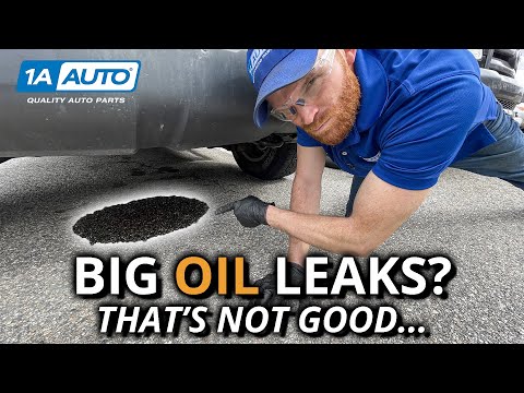 Oil Puddle Under Your Car or Truck? How to Track Down Oil Leaks!