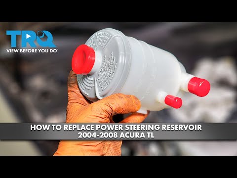 How to Replace Power Steering Reservoir 2004-2008 Acura TL