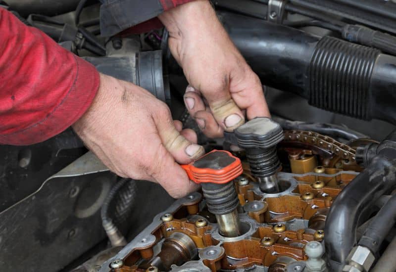 An Ignition Coil Problem or Distributor Cap