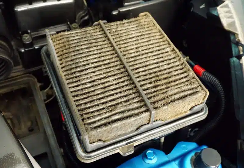 Severely Clogged Air Filter