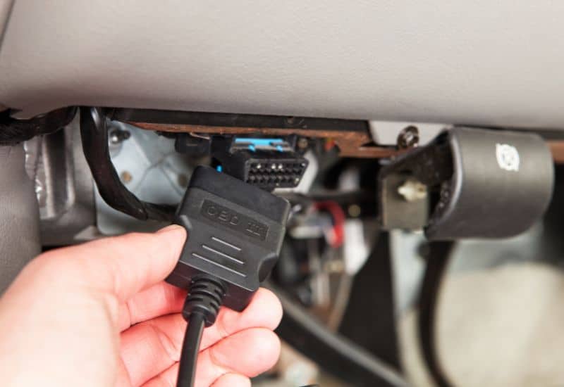 Check the connection to the OBD-2 port