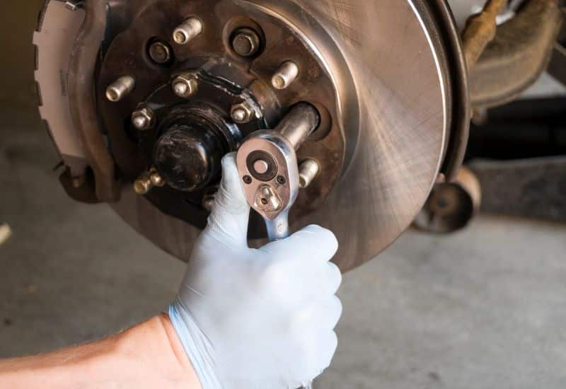 Over-Torquing or Improper Tightening of Lug Nuts