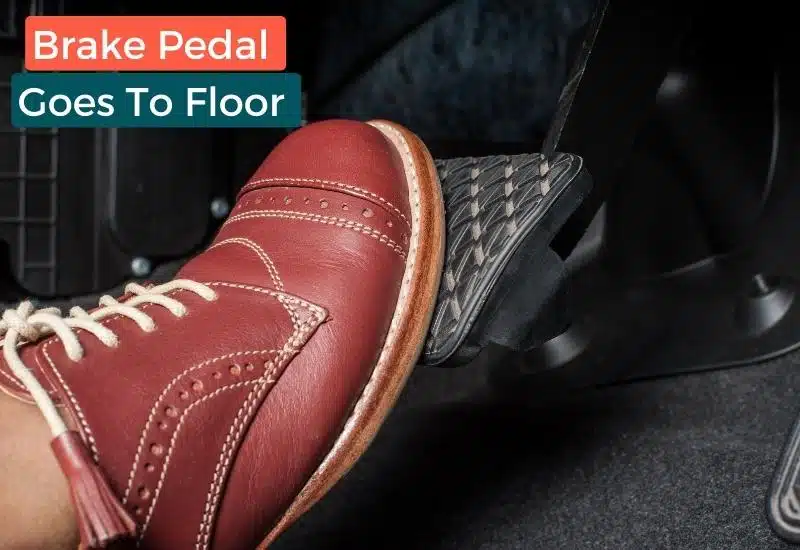 Brake Pedal Goes To Floor
