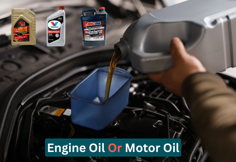 Difference between Motor Oil and Engine Oil